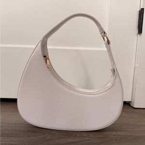 Urban Expression White Shoulder Purse